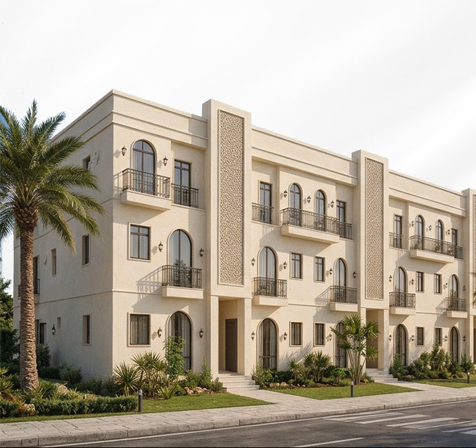 Experience the essence of Arabian grandeur — project render