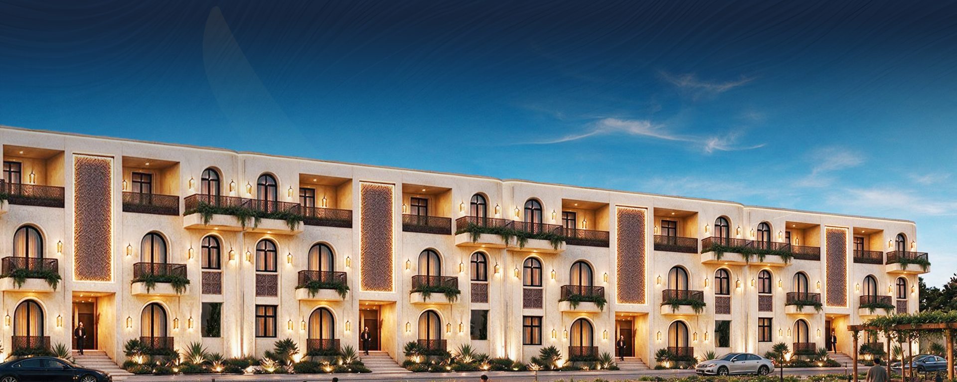 Arabian Villa Apartments, Blue World City Lahore
