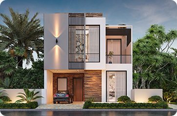 General Block, 701 Street 35 — duplex residence elevation