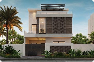 Legends Enclave, 171 Street 6 — duplex residence elevation