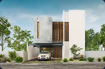 Legends Enclave, 79 Street 4 — duplex residence elevation